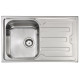 Кухонна мийка з нержавіючої сталі CM Cristal 79x50 1V полірована (010011)