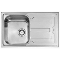Кухонна мийка з нержавіючої сталі CM Cristal Filotop 79x50 1V полірована (010041) Кухонна мийка з нержавіючої сталі CM Cristal Filotop 79x50 1V полірована (010041)