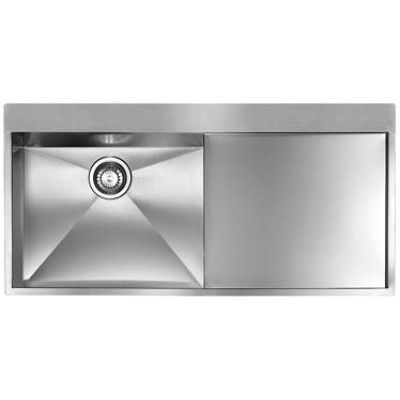 Кухонна мийка з нержавіючої сталі CM Filoquadra Mix 100x50 1V полірована (012961)