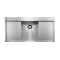 Кухонна мийка з нержавіючої сталі CM Filoquadra Mix 100x50+2 SCIV полірована (012965)