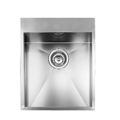 Кухонна мийка з нержавіючої сталі CM Filoquadra Mix 45x50 полірована (012931)