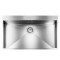 Кухонна мийка з нержавіючої сталі CM Filoquadra Mix 85x50 полірована (012940)