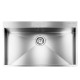 Кухонная мойка из нержавеющей стали CM Filoquadra Mix 85x50 полированная (012940)