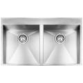 Кухонна мийка з нержавіючої сталі CM Filoquadra Mix 89x50 2V полірована (01294B)