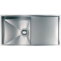 Кухонна мийка з нержавіючої сталі CM Filoquadra Undertop 85х44 1V полірована (012920)