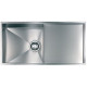 Кухонная мойка из нержавеющей стали CM Filoquadra Undertop 85х44 1V полированная (012920)