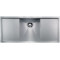 Кухонна мийка з нержавіючої сталі CM Filoquadra Undertop 99х44 1V + 2sciv полірована (012924)