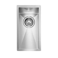 Кухонна мийка з нержавіючої сталі CM Filoquadra 23x45 полірована (011900) Кухонна мийка з нержавіючої сталі CM Filoquadra 23x45 полірована (011900)