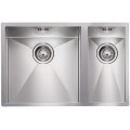 Кухонна мийка з нержавіючої сталі CM Filoquadra 67х45 2V полірована (011913)