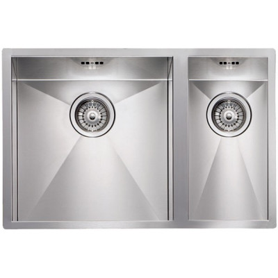 Кухонна мийка з нержавіючої сталі CM Filoquadra 67х45 2V полірована (011923)