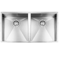 Кухонная мойка из нержавеющей стали CM Filoquadra 89х45 2V полированная (01191B) Кухонная мойка из нержавеющей стали CM Filoquadra 89х45 2V полированная (01191B)
