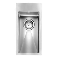 Кухонная мойка из нержавеющей стали CM Filoraggiato Mix 25x50 полированная (012040)