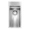 Кухонна мийка з нержавіючої сталі CM Filoraggiato Mix 25x50 полірована (012040)