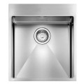 Кухонна мийка з нержавіючої сталі CM Filoraggiato Mix 45x50 полірована (012043)