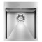 Кухонна мийка з нержавіючої сталі CM Filoraggiato Mix 45x50 полірована (012043)