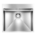 Кухонна мийка з нержавіючої сталі CM Filoraggiato Mix 57x50 полірована (012044)
