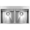 Кухонна мийка з нержавіючої сталі CM Filoraggiato Mix 89x50 2V полірована (01204С)