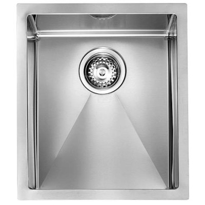 Кухонна мийка з нержавіючої сталі CM Filoraggiato 39x45 полірована (012004)