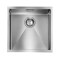 Кухонна мийка з нержавіючої сталі CM Filoraggiato Vintage 45x45 полірована (072022)