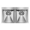 Кухонна мийка з нержавіючої сталі CM Focus Mix 87. 5x50 2V полірована (015225)