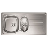 Кухонная мойка CM Ghibli 100Х50 2V 015845 Нержавеющая Сталь