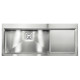 Кухонная мойка из нержавеющей стали CM Glamour Mix 116x50 1V полированная (012849)