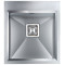 Кухонная мойка из нержавеющей стали CM Glamour Mix 45x50 полированная (012821)