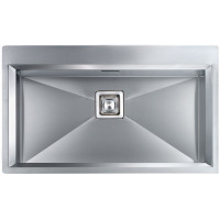 Кухонная мойка из нержавеющей стали CM Glamour Mix 86x50 полированная (012824)