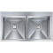 Кухонная мойка из нержавеющей стали CM Glamour Mix 87,5x50 2V полированная (012825)
