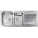Кухонная мойка из нержавеющей стали CM Matico 116x50 2V полированная (011647)