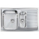 Кухонна мийка з нержавіючої сталі CM Matico 79x50 2V полірована (011641)
