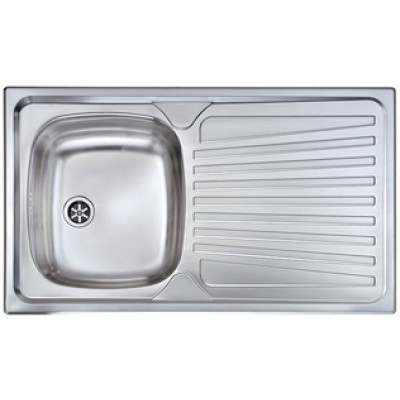 Кухонна мийка з нержавіючої сталі CM Mondial 86x50 1V полірована (011543)