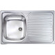 Кухонная мойка из нержавеющей стали CM Mondial 79x50 1V полированная (011541)