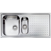 Кухонная мойка из нержавеющей стали CM Punto Plus 100x50 2V микродекор (011705)