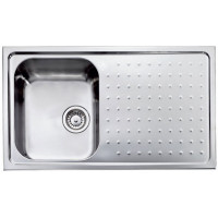 Кухонная мойка из нержавеющей стали CM Punto Plus 86x50 1V микродекор (011703)