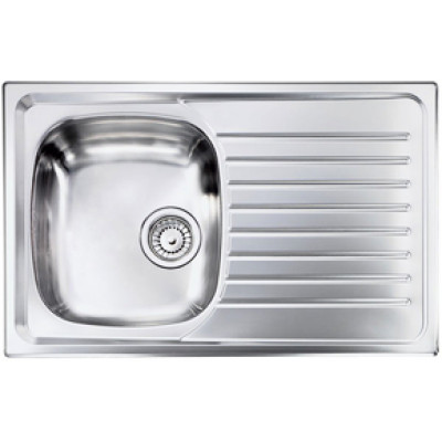 Кухонна мийка з нержавіючої сталі CM Siros 79x50 1V полірована (010441)