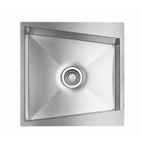Кухонная мойка из нержавеющей стали CM Space Revers 52x52 1V полированная (012860R)