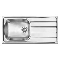 Кухонна мийка з нержавіючої сталі CM Universal 100x50 1V полірована (015446)
