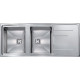 Кухонна мийка з нержавіючої сталі CM Vesta 116x50 2V полірована (010807)