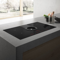 Индукционная варочная поверхность Elica NIKOLATESLA HP BL/F/ 83 Черная со встроенной вытяжкой в режиме рециркуляции Индукционная варочная поверхность Elica NIKOLATESLA HP BL/F/ 83 Черная со встроенной вытяжкой в режиме рециркуляции