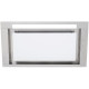 Встраиваемая кухонная вытяжка Elica HIDDEN 2.0 IXGL/A/60 Нержавеющая сталь, белое стекло