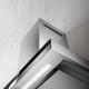 Пристенная кухонная вытяжка Elica METEORITE IX/A/120 Нержавеющая сталь черное стекло