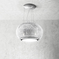 Островная кухонная вытяжка Elica INTERSTELLAR IX/F/65 Нержавеющая сталь, прозрачное стекло