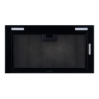 Вбудована кухонна витяжка Elica FOLD BL MAT/A/52 Чорний Вбудована кухонна витяжка Elica FOLD BL MAT/A/52 Чорний