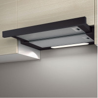 Телескопическая кухонная вытяжка Elica TT14 LUX BL/A/50 Черная Телескопическая кухонная вытяжка Elica TT14 LUX BL/A/50 Черная