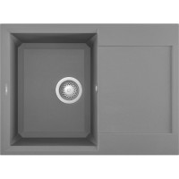 Каменная кухонная мойка ELLECI EASY 135 TITANIUM 73 Титаниум Каменная кухонная мойка ELLECI EASY 135 TITANIUM 73 Титаниум