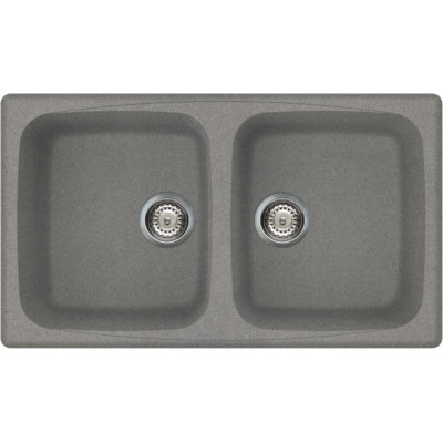 Каменная кухонная мойка ELLECI Master 450 titanium 73 Серый