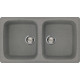 Каменная кухонная мойка ELLECI Master 450 titanium 73 Серый