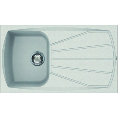 Кам'яна кухонна мийка ELLECI LIVING 400 bianco 52 Колір: Білий