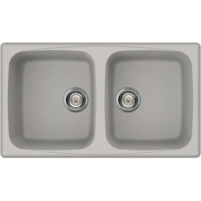 Кам'яна кухонна мийка ELLECI Master 450 aluminium 79 Сірий
